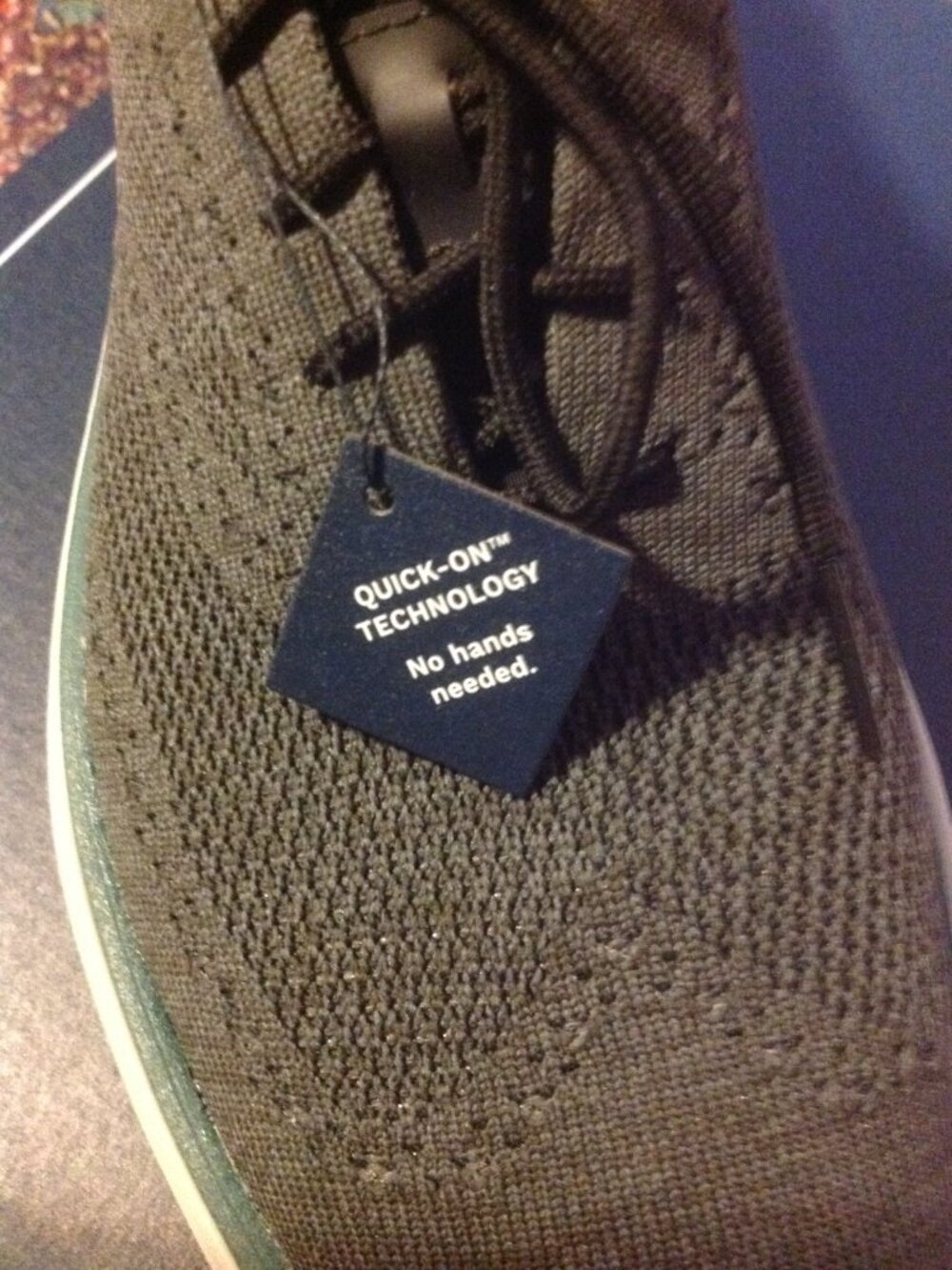 Cole Haan Men's Quick-On Gray Stitchlite Oxford Casual Shoes 11.5M - New in Box